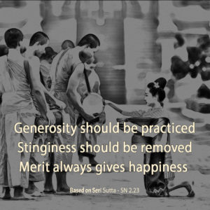 generosity should be practiced