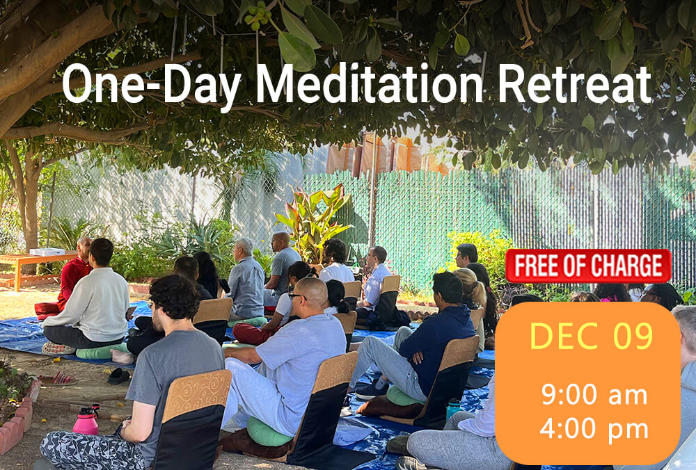 One-day meditation retreat - December 9