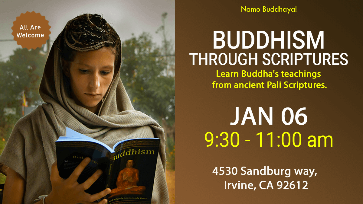 Buddhism through scriptures - Sutta Class